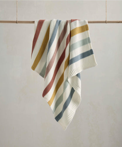 Knitted Blanket - Dream Upon A Cloud - Stripe
