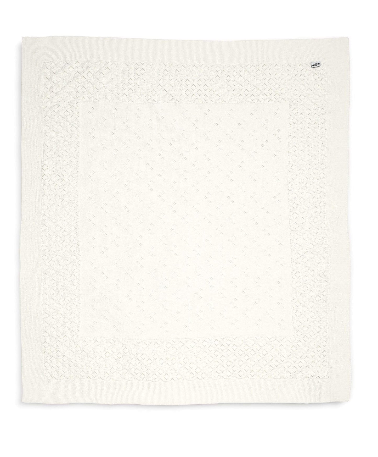 Knitted Blanket - Pointelle