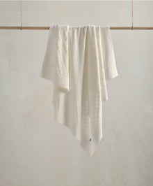 Knitted Blanket - Pointelle