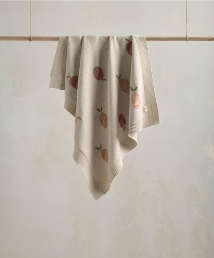 Knitted Blanket - Welcome to the World Seedling - Fruit