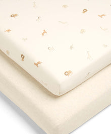 Cotbed Fitted Sheets (Pack of 2) - Born To Be Wild