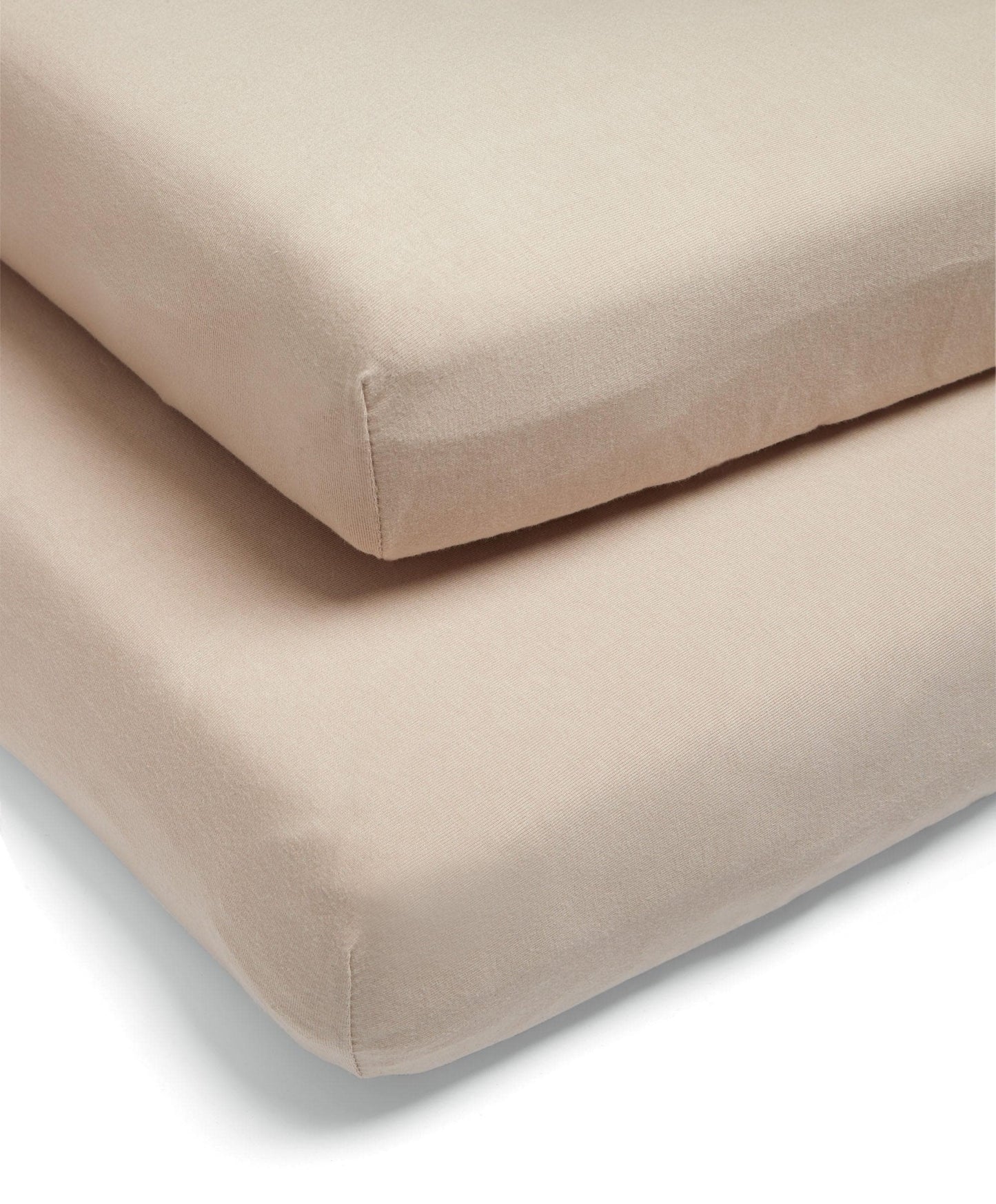 Cotbed Fitted Sheets (2 pack) Mocha - Welcome to the World Duckling