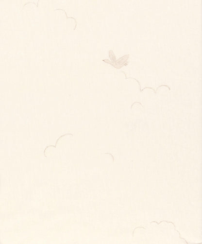 Cotbed Fitted Sheets (2 pack) Welcome to the World Duckling - Cream