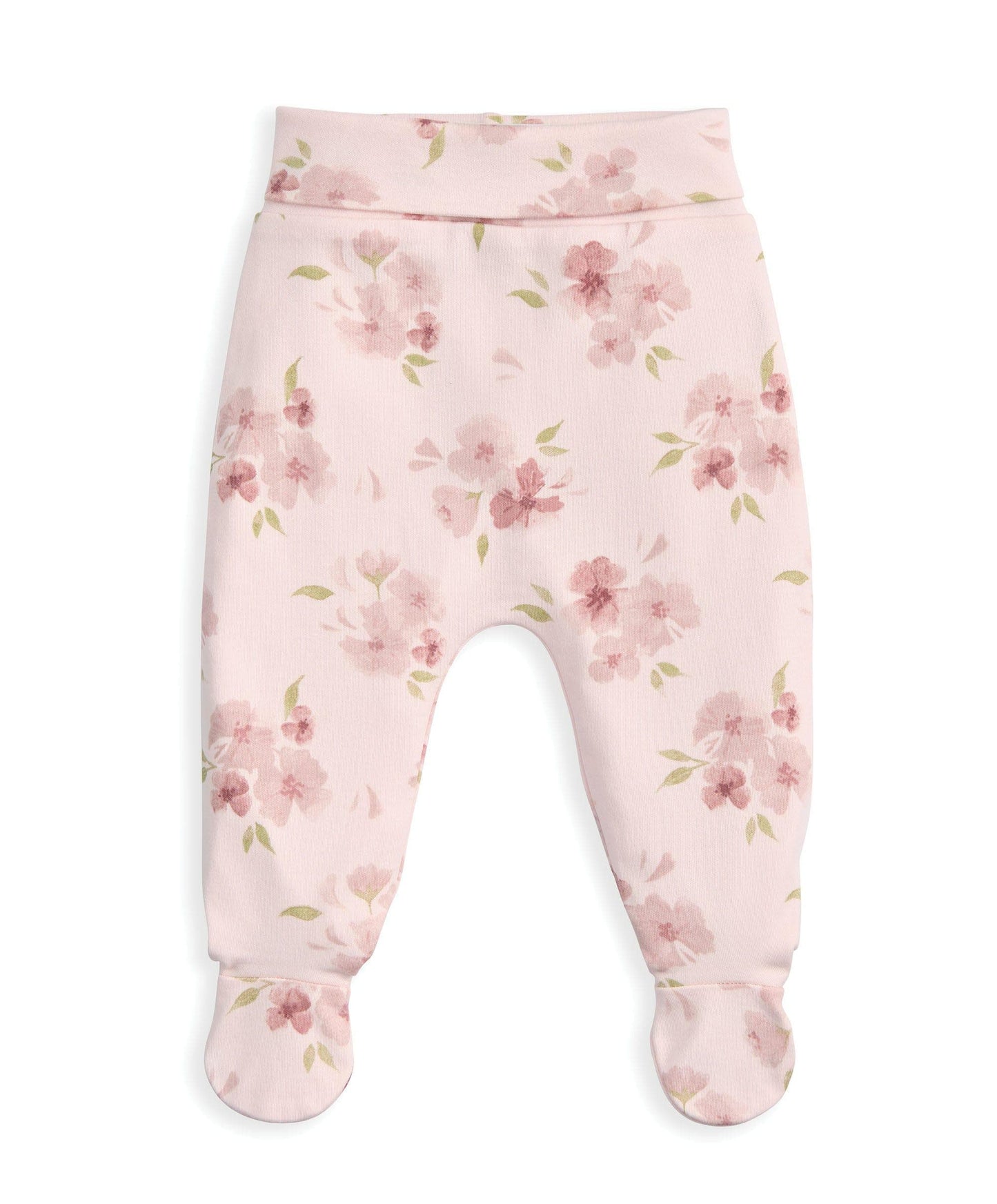 Embroidered Bodysuit & Floral Leggings Set (2 Pieces)  & Pink Bunny Comforter Gift Box