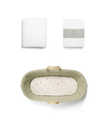 Moses Basket & Fitted Sheet Bundle (3 piece) - Born To Be Wild