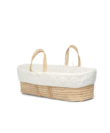Moses Basket & Fitted Sheet Bundle (3 piece) - Seedling