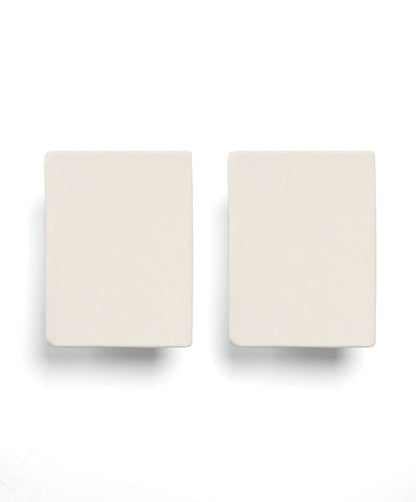 Moses Basket Fitted Sheets (2 pack) - Cream