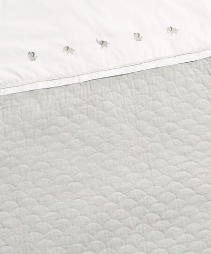 Grey Quilt (2.5 Tog) - Welcome to the World Elephant