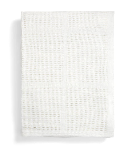 Small Cellular Blanket - White