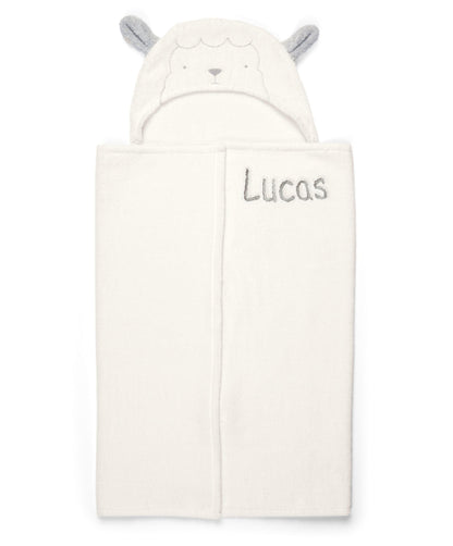 Hooded Baby Towel - Lamb