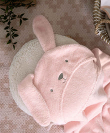 Hooded Baby Towel - Pink Bunny