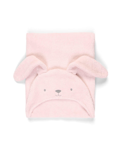 Hooded Baby Towel - Pink Bunny