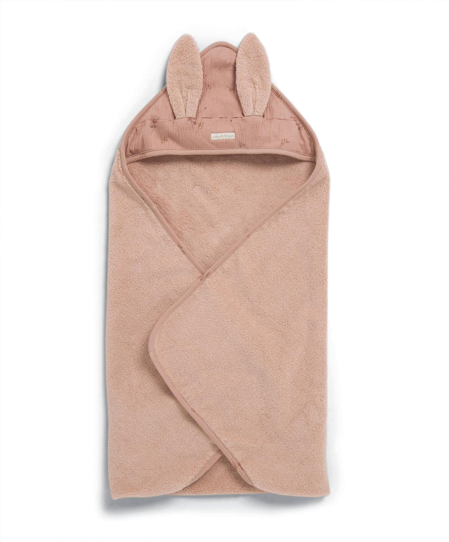 Hooded Towel - Welcome to the World Wildflower