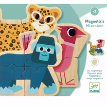 Djeco Wood Magnetics -Mixanimo Mix & Match Animals