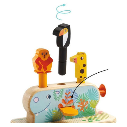 Djeco Multi Pop Wooden Toy