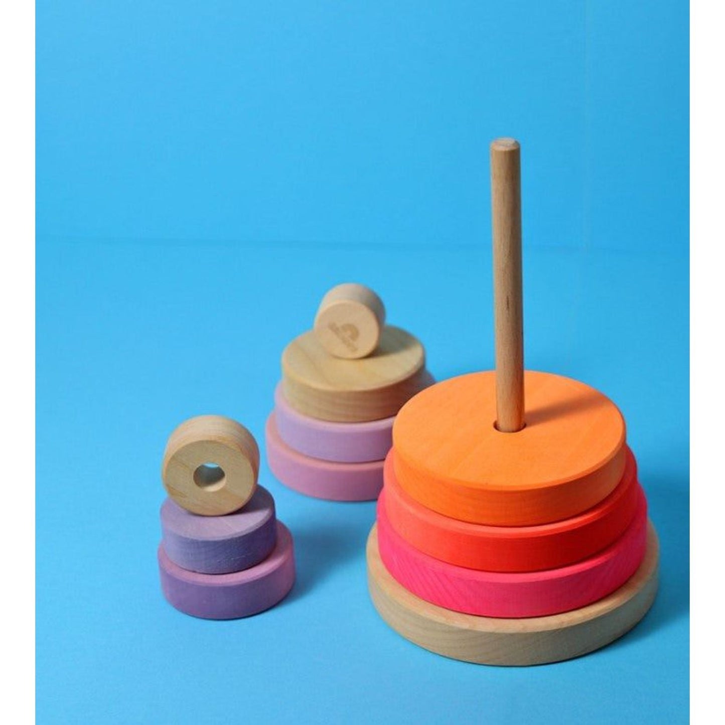 Grimm's Conical Tower Neon Pink