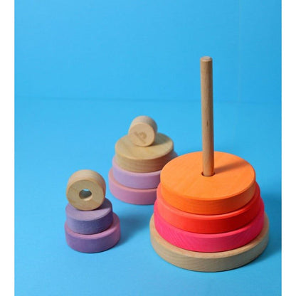 Grimm's Conical Tower Neon Pink