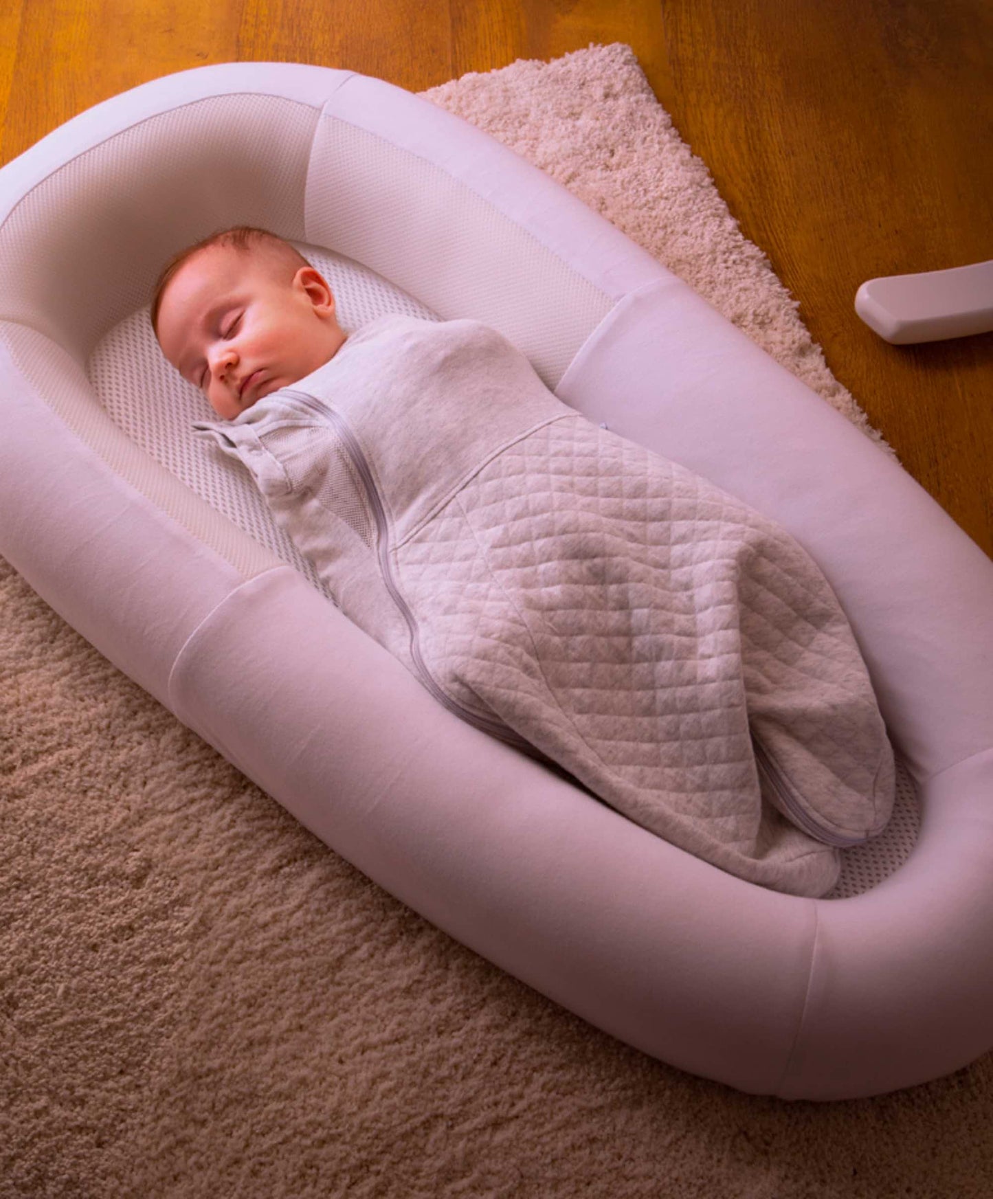 Purflo Sleep Tight Baby Bed Cover - Grey