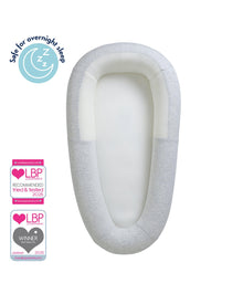 Purflo Sleep Tight Baby Bed - Grey