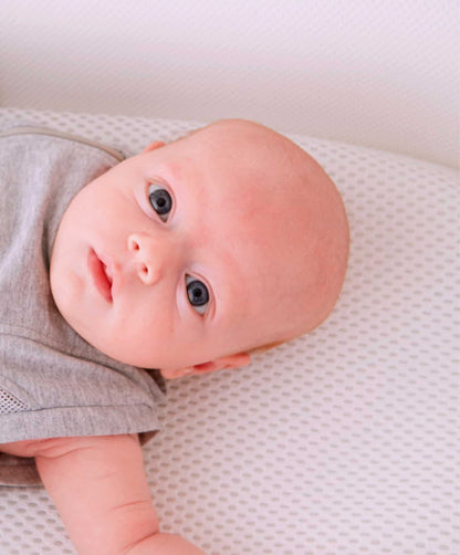 Purflo Sleep Tight Baby Bed - Soft White