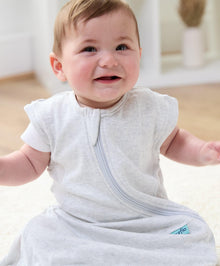 Purflo Cuddle to Sleep Bag 3-12 Months (0.5 Tog) - Minimal Grey