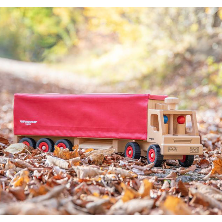 Fagus Semi Truck With Trailer