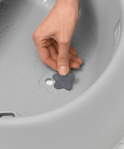 Moby 3 Stage Baby Bath - Grey