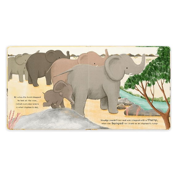 Jellycat Smudge The Littlest Elephant Book