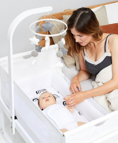 Snuz Cot Mobile - White