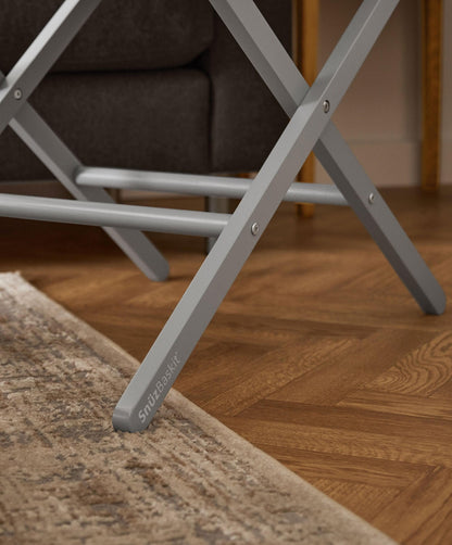 SnuzBaskit Moses Basket & Stand - Light Grey/Dove