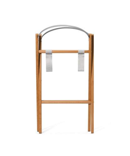 SnuzBaskit Moses Basket & Stand - Light Grey/ Natural