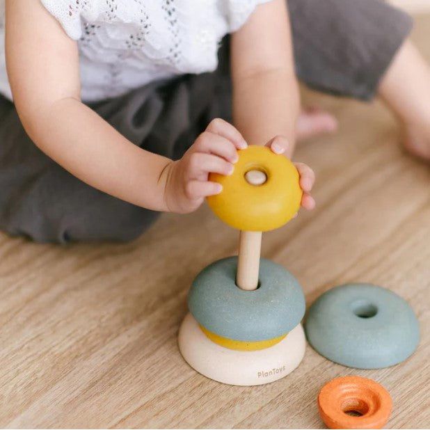 Plan Toys - Stacking Ring - Cups