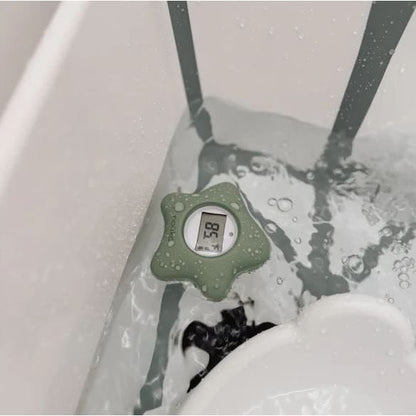 Noüka Bathtub Safety Thermometer Starfish - Moss