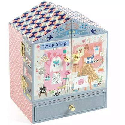 Djeco Tinou Shop Musical Treasure Box