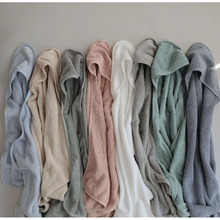 Mushie Organic Cotton Baby Hooded Towel