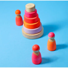 Grimm's Small Conical Tower Neon Pink